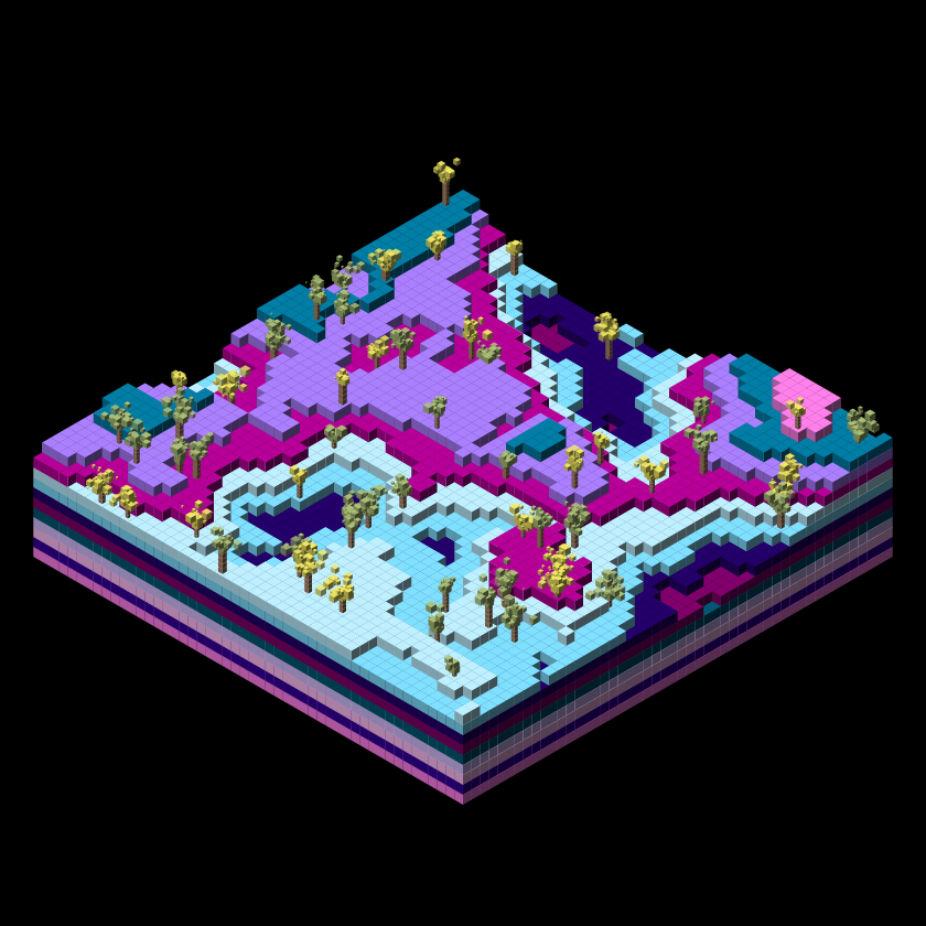 Pixel Topography #11