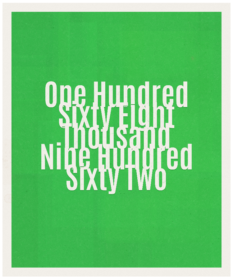 Count #168962