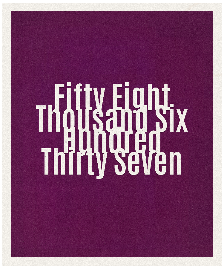 Count #58637