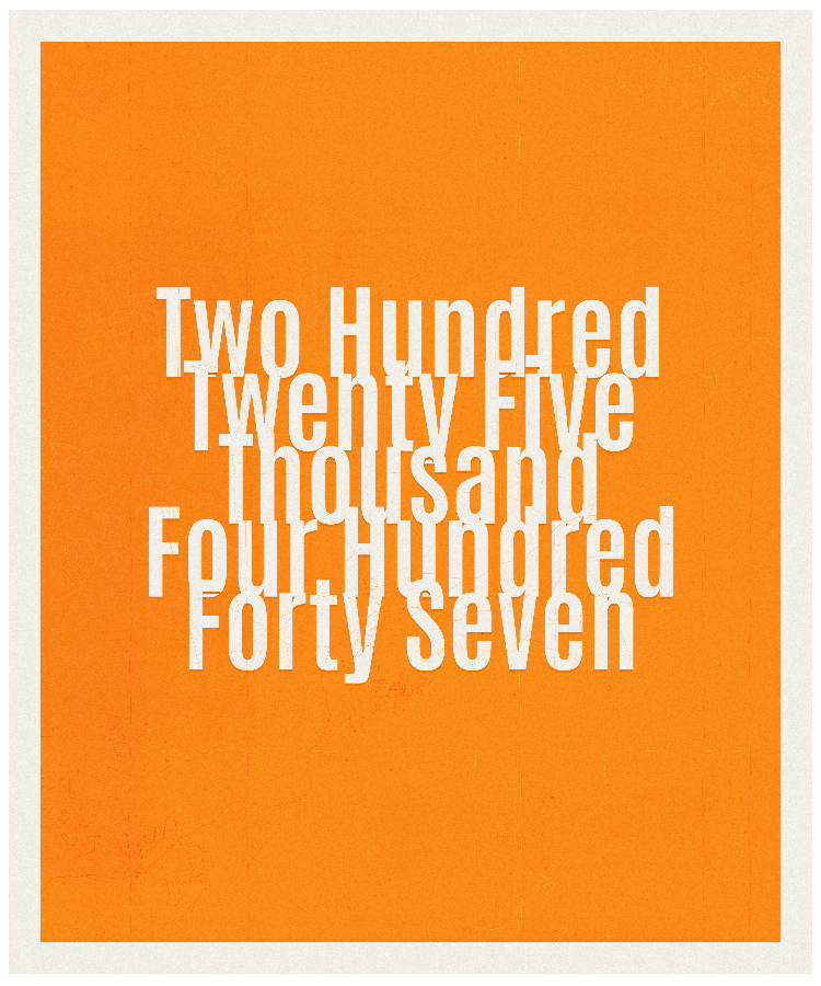 Count #225447