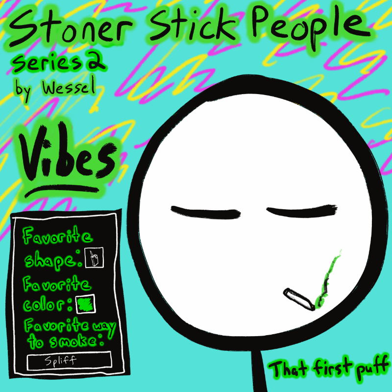 Stoner Stick People Series 2 #13