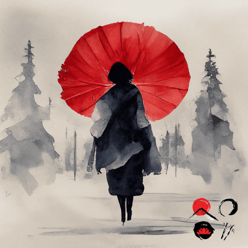 A walking geisha #8