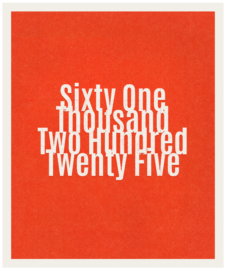 Count #61225