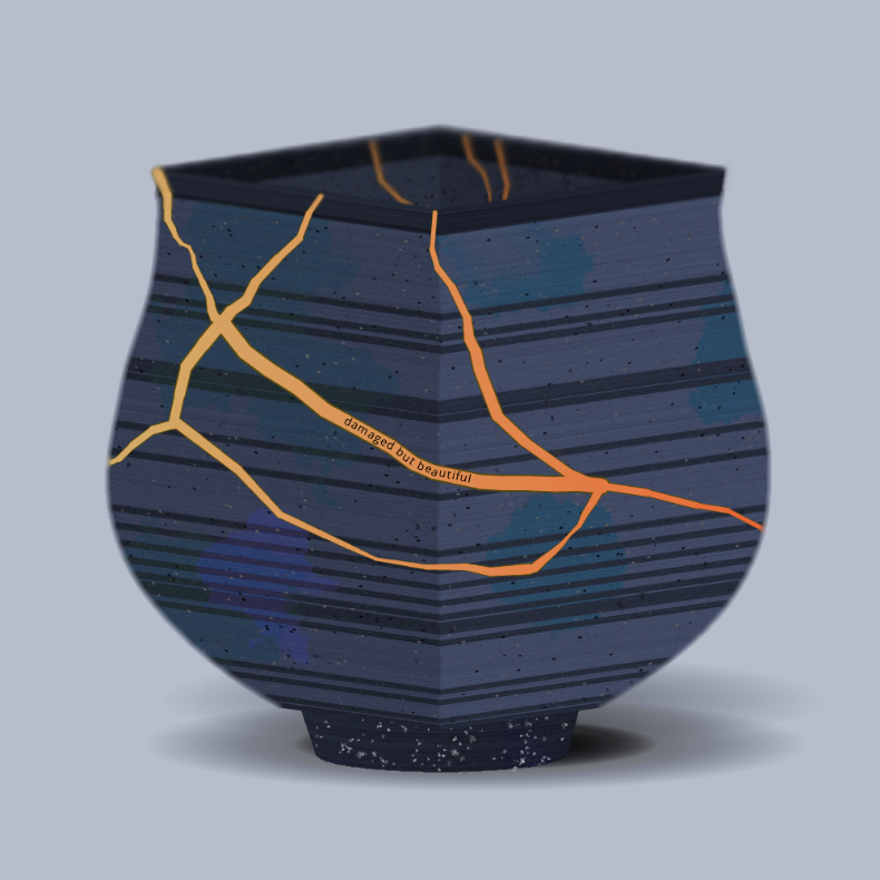 Kintsugi Pottery #42