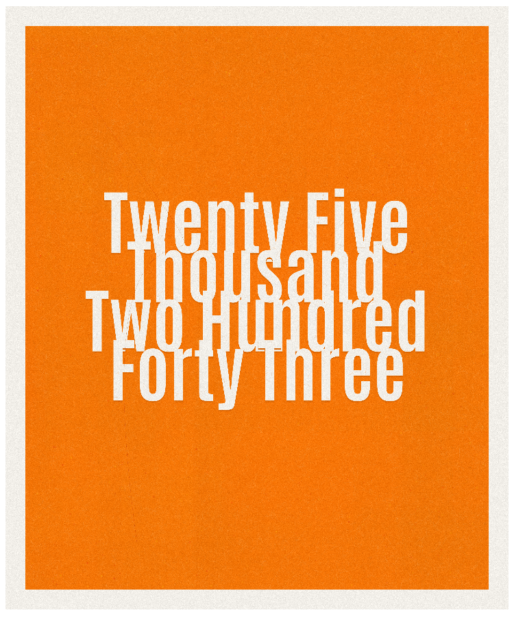 Count #25243