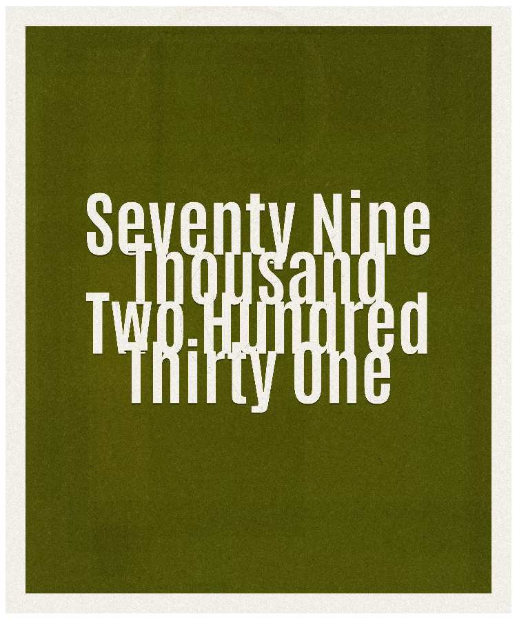 Count #79231