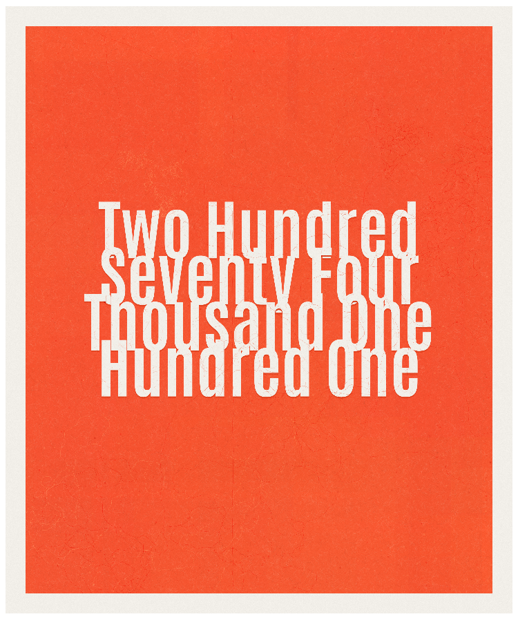 Count #274101