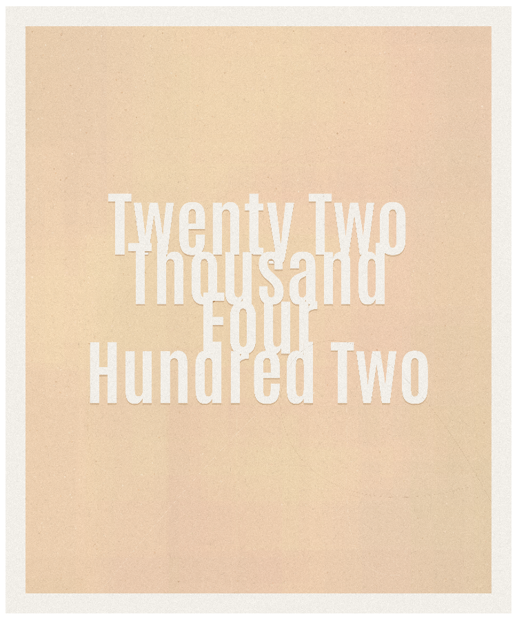 Count #22402