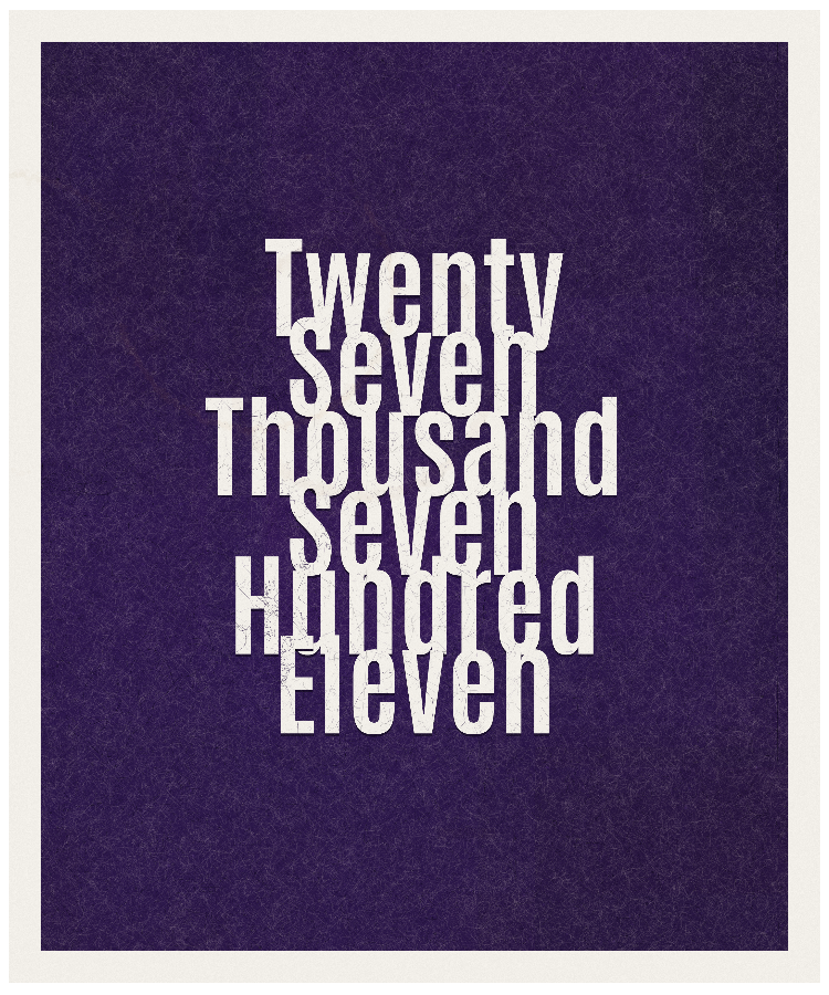 Count #27711
