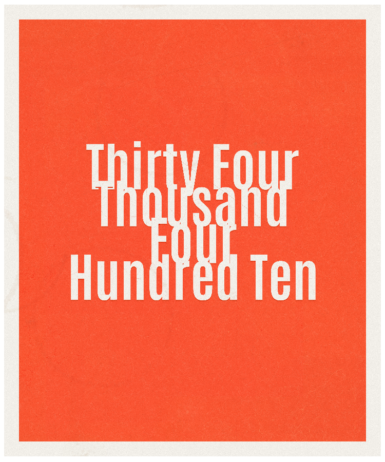 Count #34410