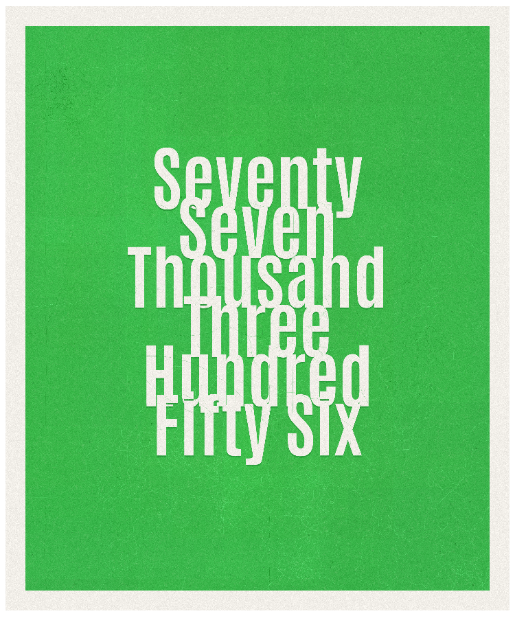 Count #77356