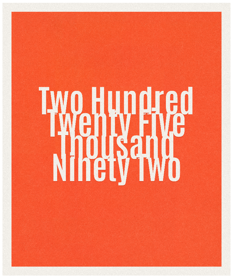 Count #225092