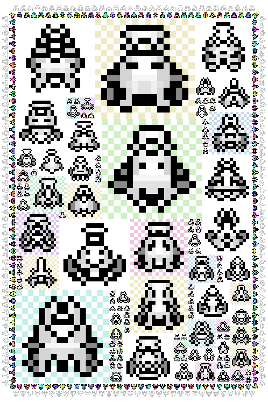 Pixel Spaceships #200