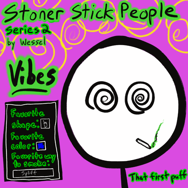 Stoner Stick People Series 2 #19