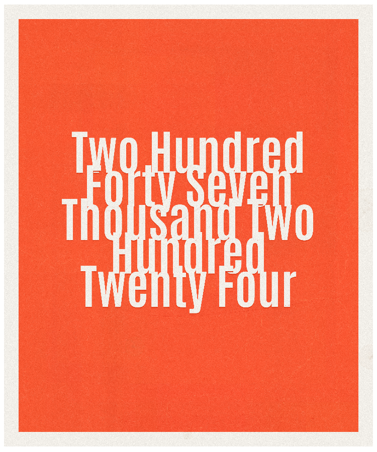 Count #247224