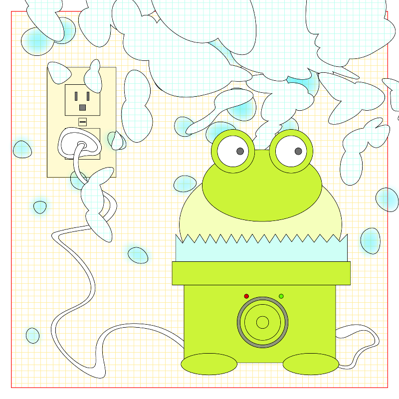 Frog Humidifier #51