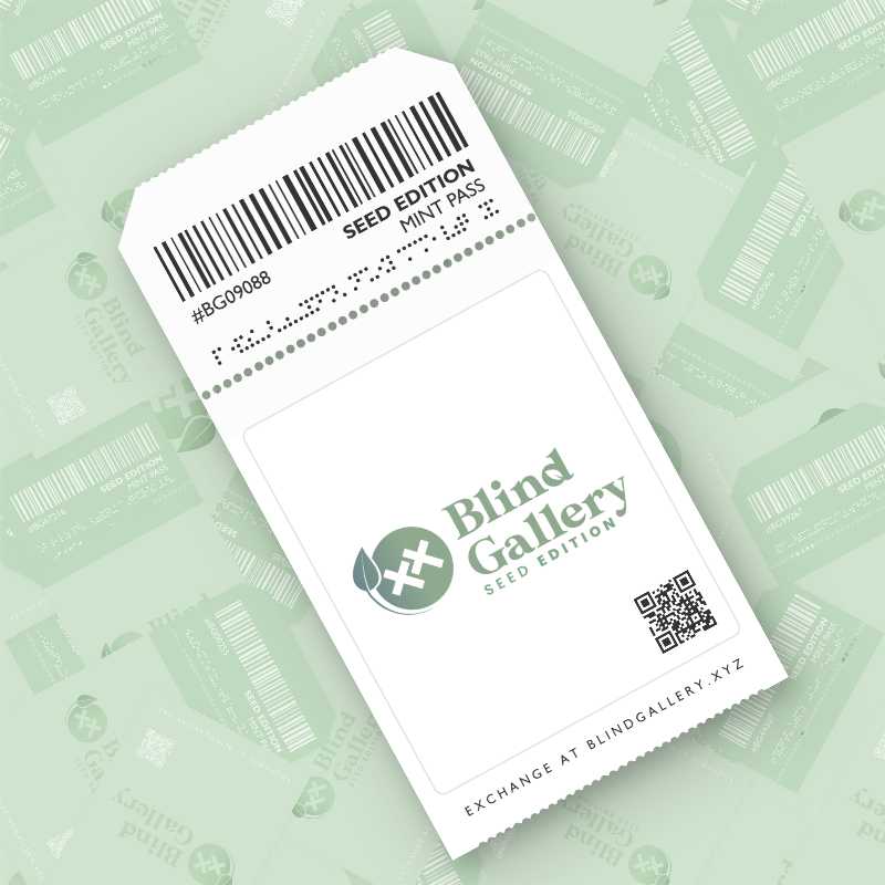 Blind Gallery Mint Pass (Seed Edition) #268