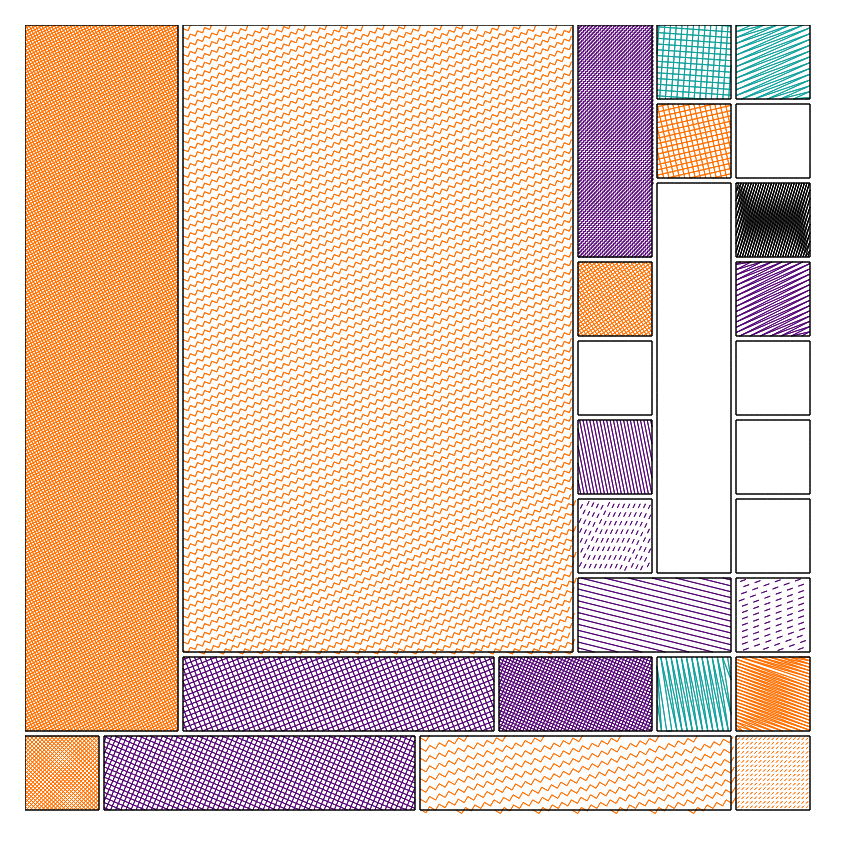 Strips layouts - Hatching #1