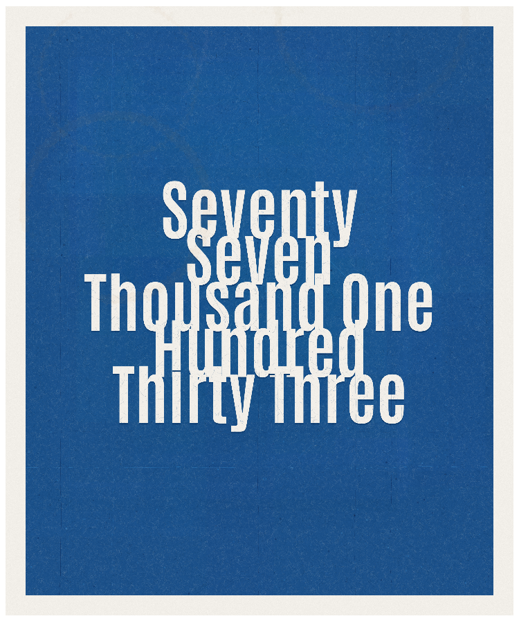 Count #77133