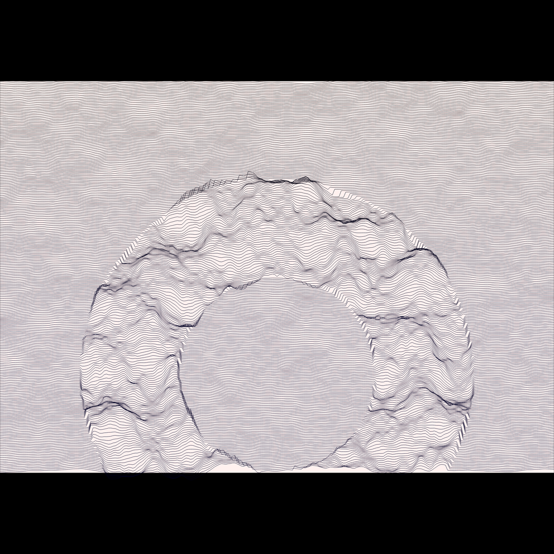 Waves Circle (For Plotter) #60