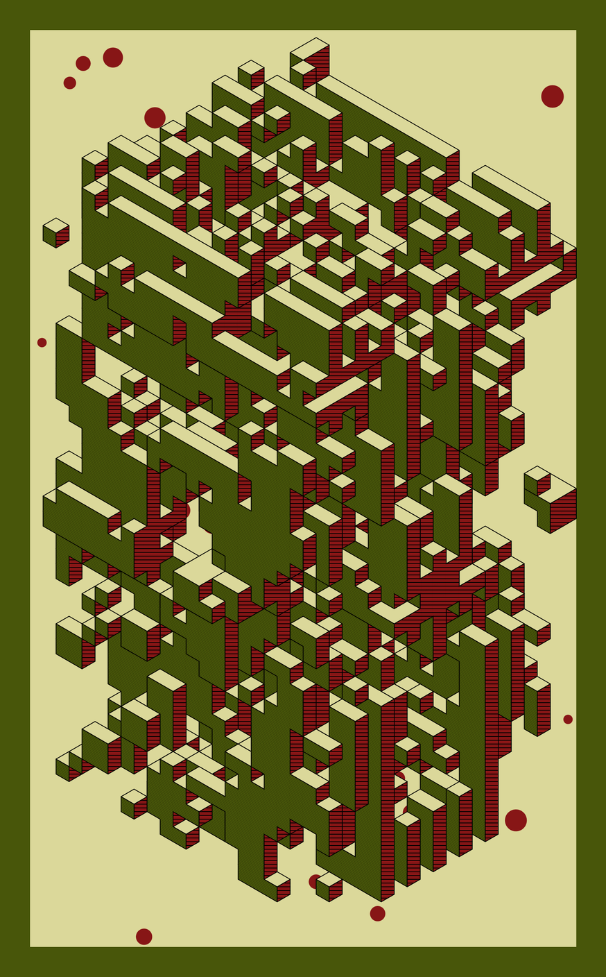 Corroding Cubes #110