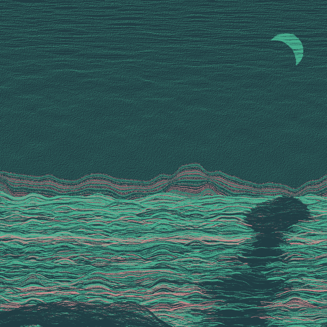 Moonlit Sea #173