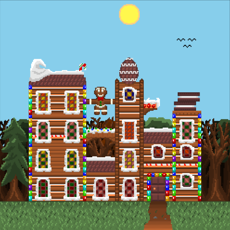 2D Mansion Candy House #24