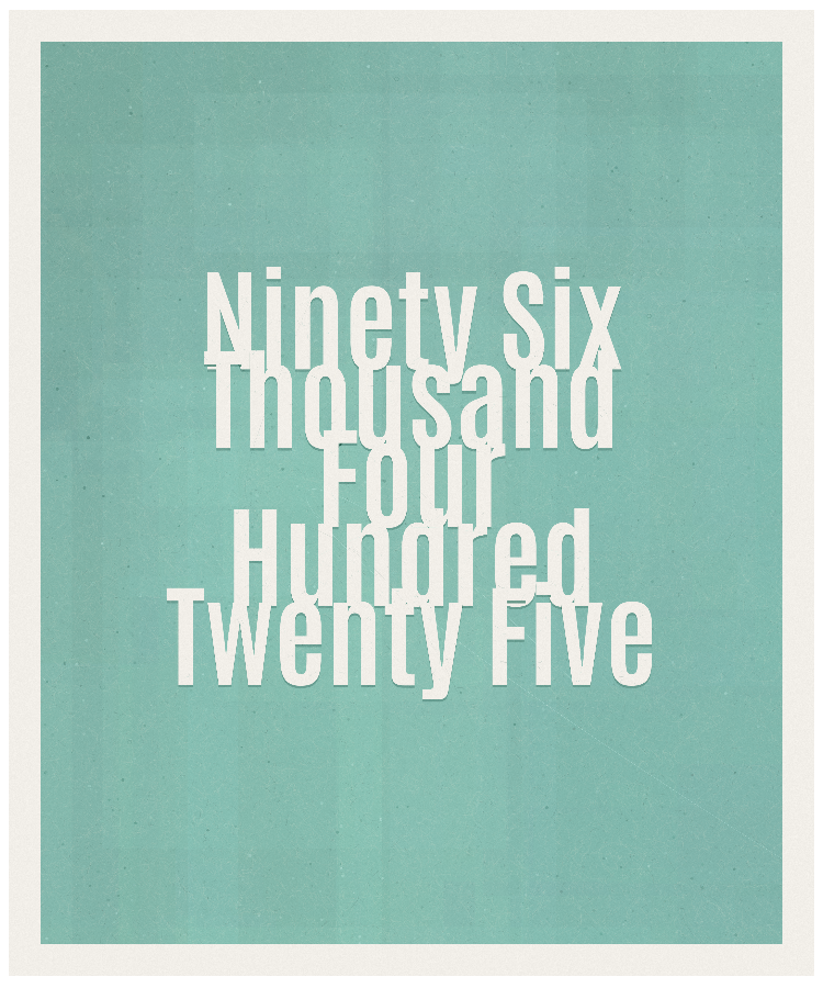 Count #96425