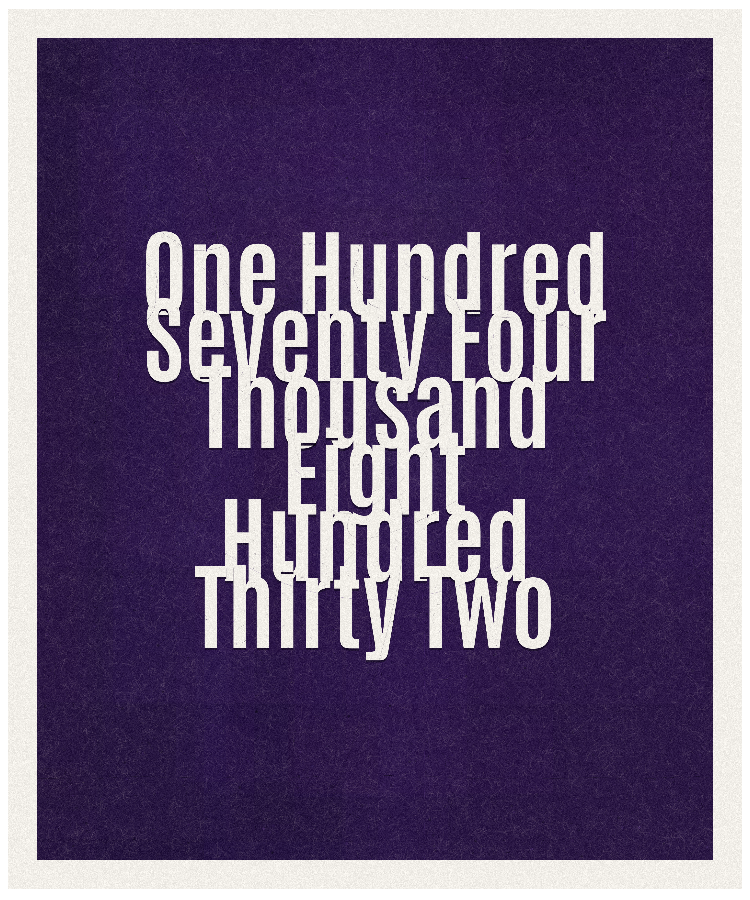 Count #174832