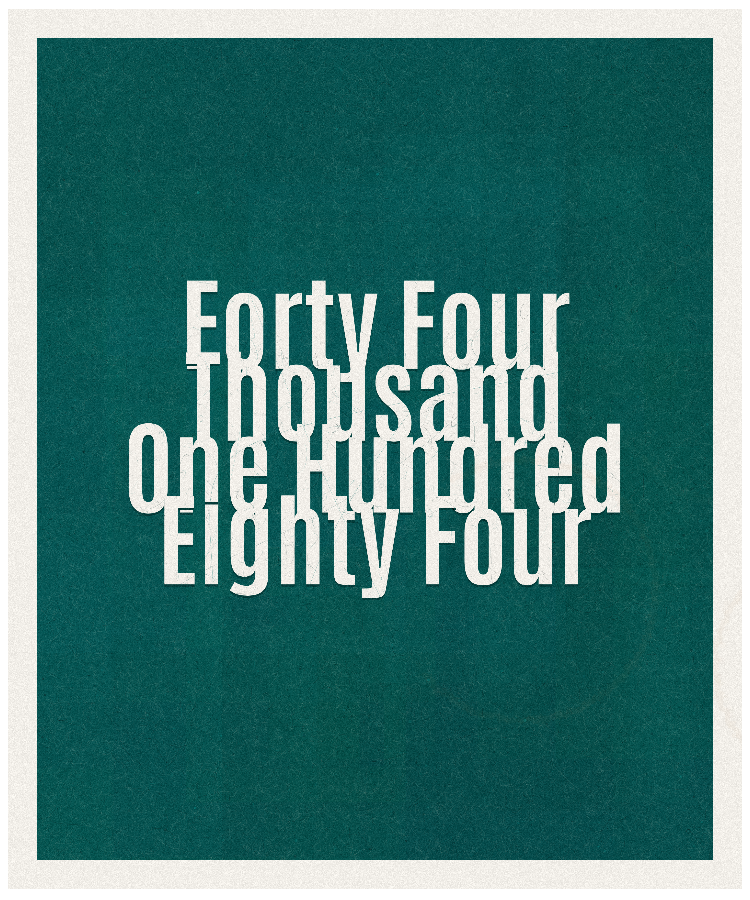 Count #44184