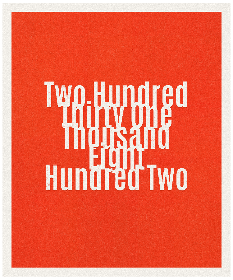 Count #231802