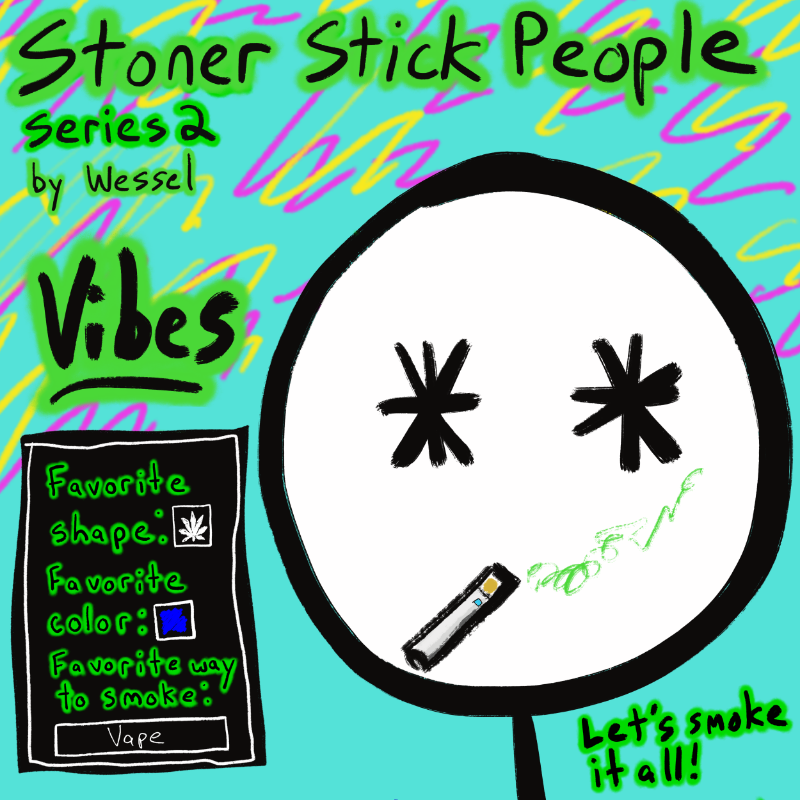 Stoner Stick People Series 2 #49