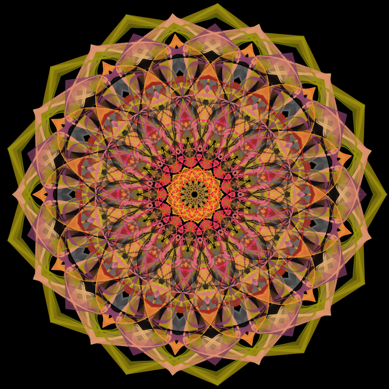 Morphing Mandala - #fxhashturnsone charity #49