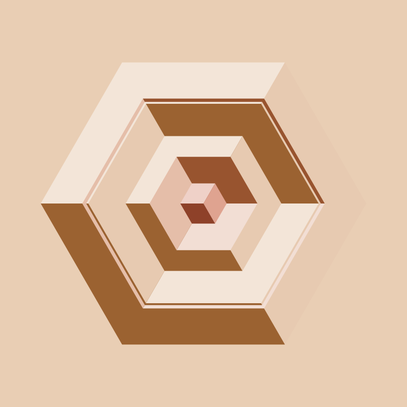 Hexagones - Art for Bots #45