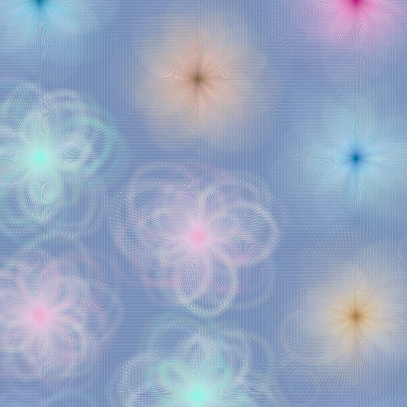 Fairy flower pattern #87