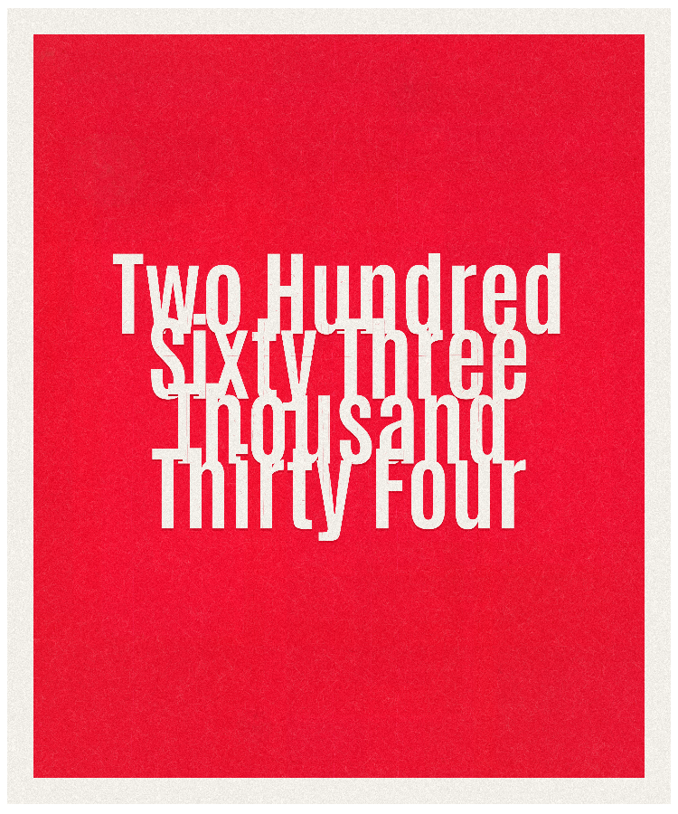 Count #263034