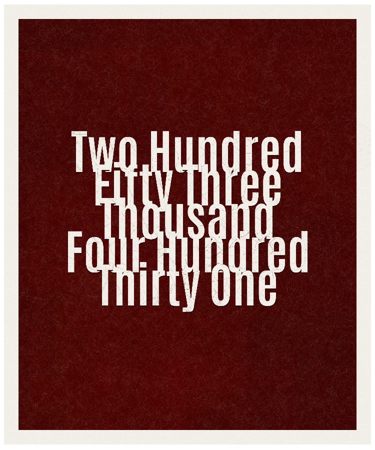 Count #253431