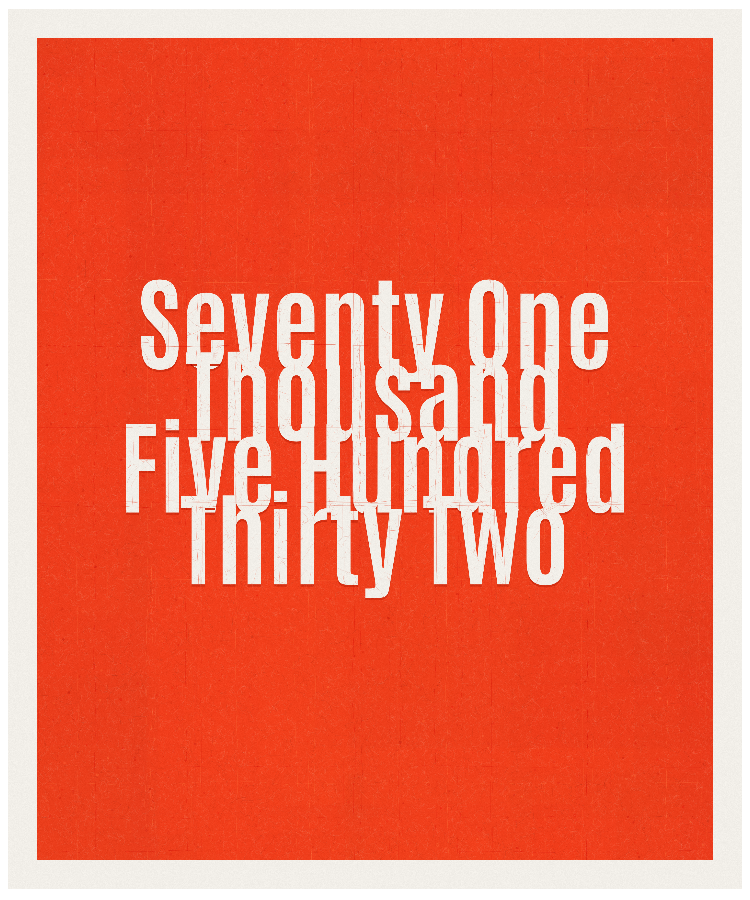 Count #71532
