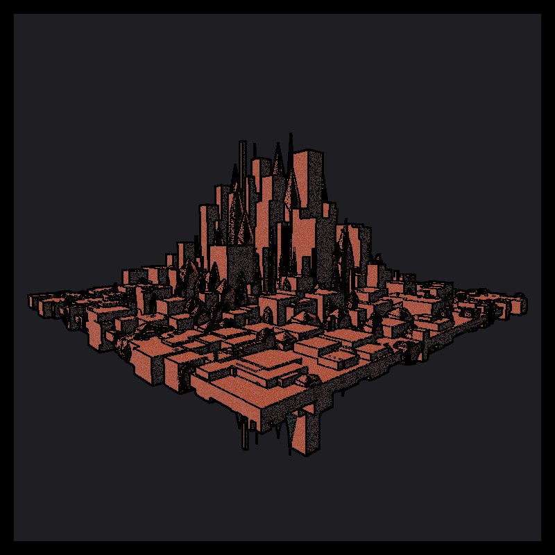 Crystal forest #8