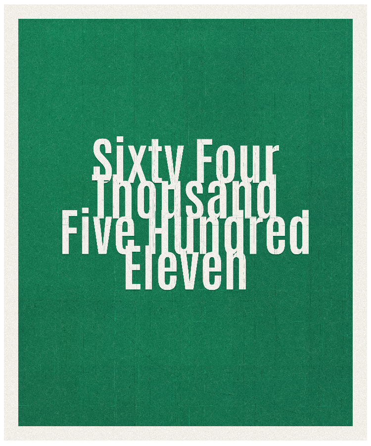 Count #64511
