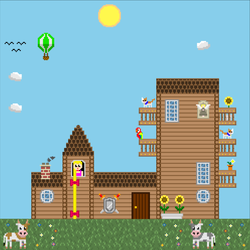 2D Mansion #907