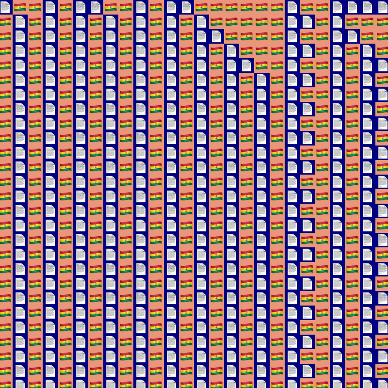 Elementary Cellular Emoji Automata #616