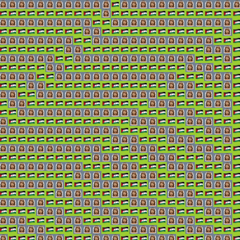 Elementary Cellular Emoji Automata #162