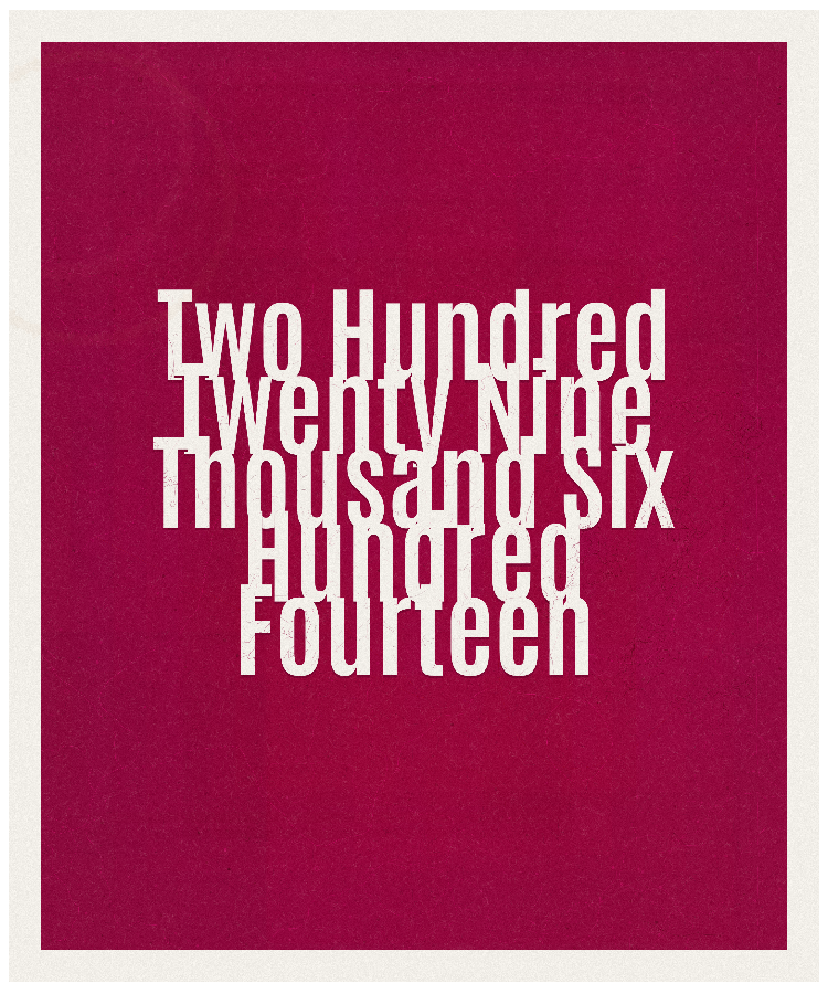 Count #229614
