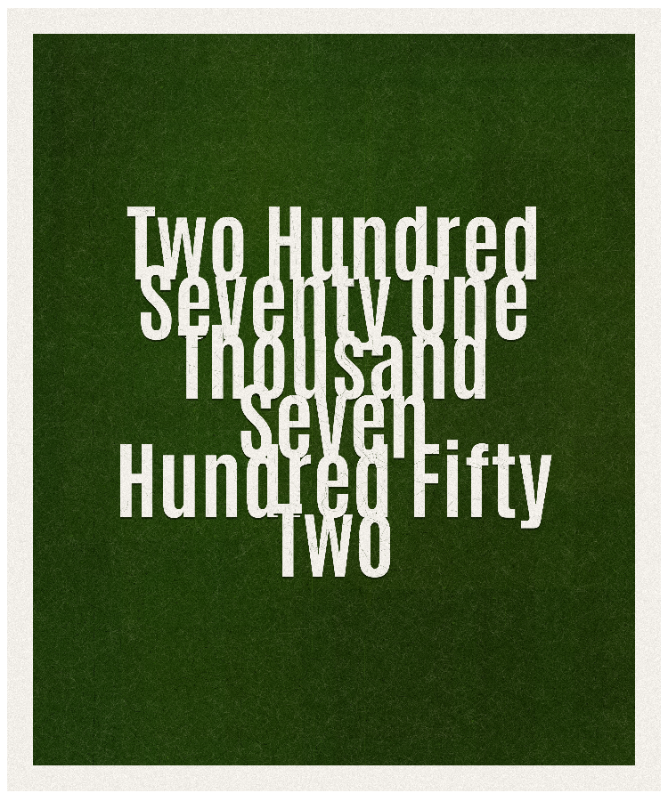 Count #271752