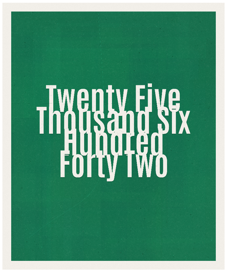 Count #25642