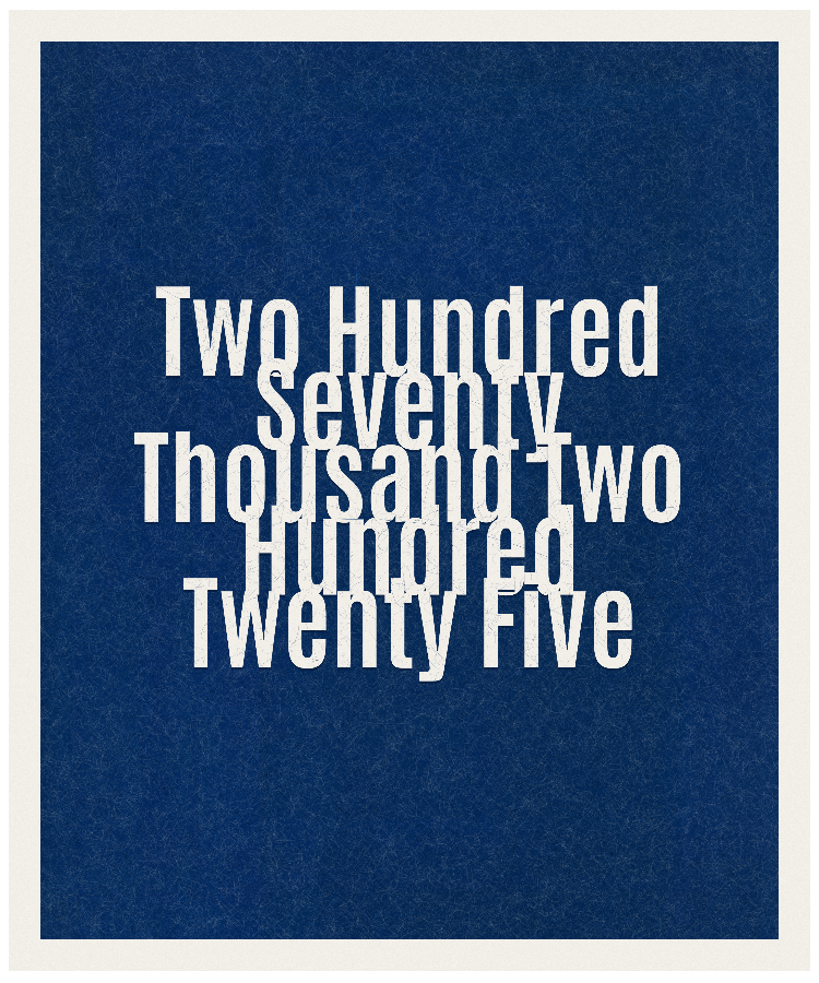 Count #270225