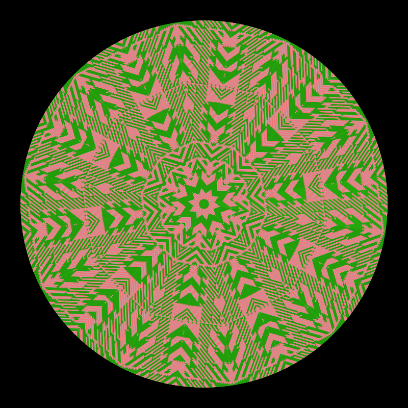 Binary kaleidoscope #128