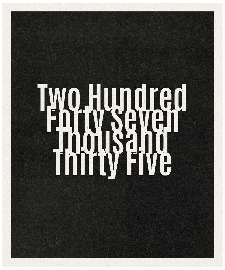 Count #247035
