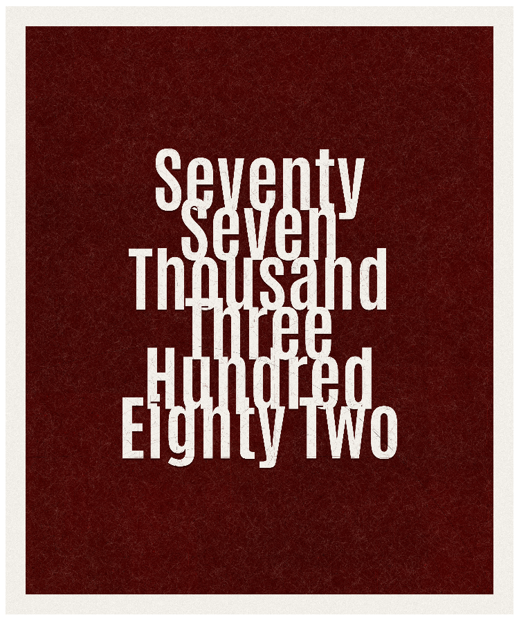 Count #77382